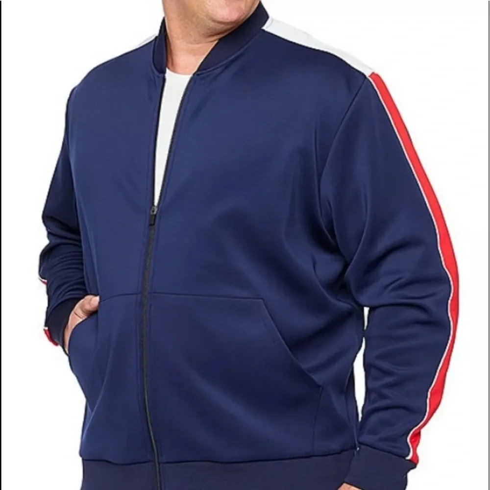 🛑SOLD🛑The Foundry Big & Tall Supply Co. Track Jacket XLT - Picture 1 of 6